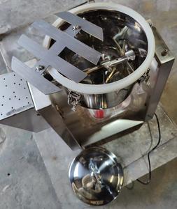 ดรัมผสมขนาดเล็ก3กก. สำหรับผสมอาหารผงพลาสติกเคมีกับส่วนประกอบแกนมอเตอร์และกระปุกเกียร์ - Product Image 4