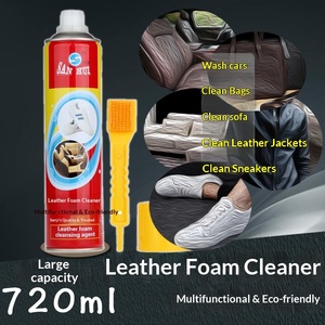 Detergente Spray in Schiuma San Hui per Pulizia di Scarpe Bianche, Borse, Scarpe in Pelle, Divani, Vestiti in Pelle, <span class=keywords><strong>Sedili</strong></span> <span class=keywords><strong>Auto</strong></span> - Product Image 2