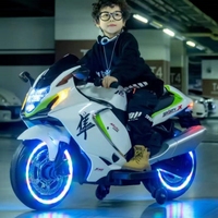 Moto électrique 12V pour enfants, grande taille, moto à batterie, télécommande, jouet à roulettes, vente chaude pour les garçons de 3 à 12 ans