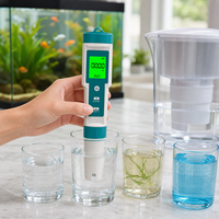 Analyseur de qualité de l'eau rapide sept en un pour détecteur de pH/TDS/TEMP/EC/Salinité/SG/ORP