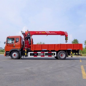 รถบรรทุกติดเครนจีน Dongfeng 12 ตัน 10 ตัน 4x2 DFAC พร้อมเครนสำหรับขาย - Product Image 3