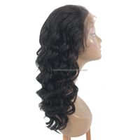 Nouveautés Perruques Transparantes Pré-Épilées Cheveux Humains Installation Sans Colle Longueur Cheveux de Bébé Onde d'Eau Jerry Curl