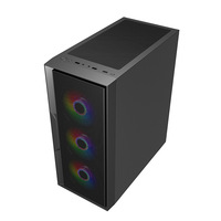 Casing PC Gaming High-End Full Tower dengan Power Supply ARGB, Casing PC Gaming 2024 Terlaris, Kabinet ATX