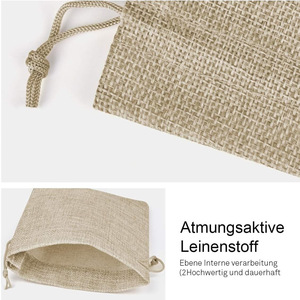 Sac à cordon de jute sac de <span class=keywords><strong>chanvre</strong></span> bijoux cadeau sac de toile de jute toile de jute bonbons <span class=keywords><strong>pochette</strong></span> de faveur de fête de mariage pour grains de café - Product Image 5