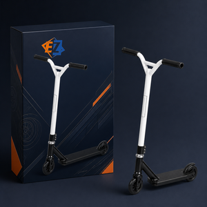 <span class=keywords><strong>Trottinette</strong></span> <span class=keywords><strong>freestyle</strong></span> professionnelle en fer pour adolescents, pour la pratique des figures, logo personnalisé, OEM, vente en gros - Product Image 5