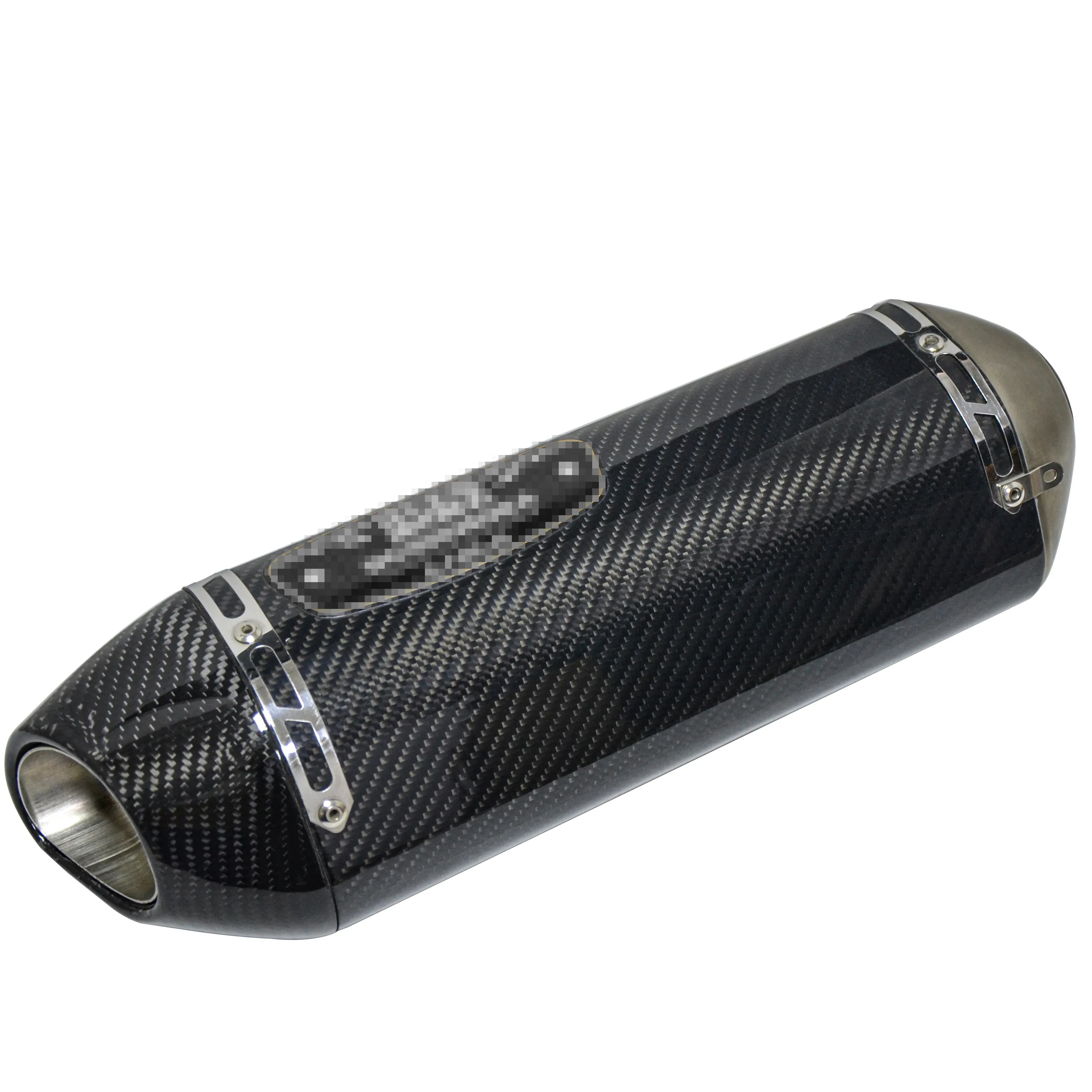 51mm Motorcycle Exhaust for Real Carbon Fiber Muffler Pipe For PCX125