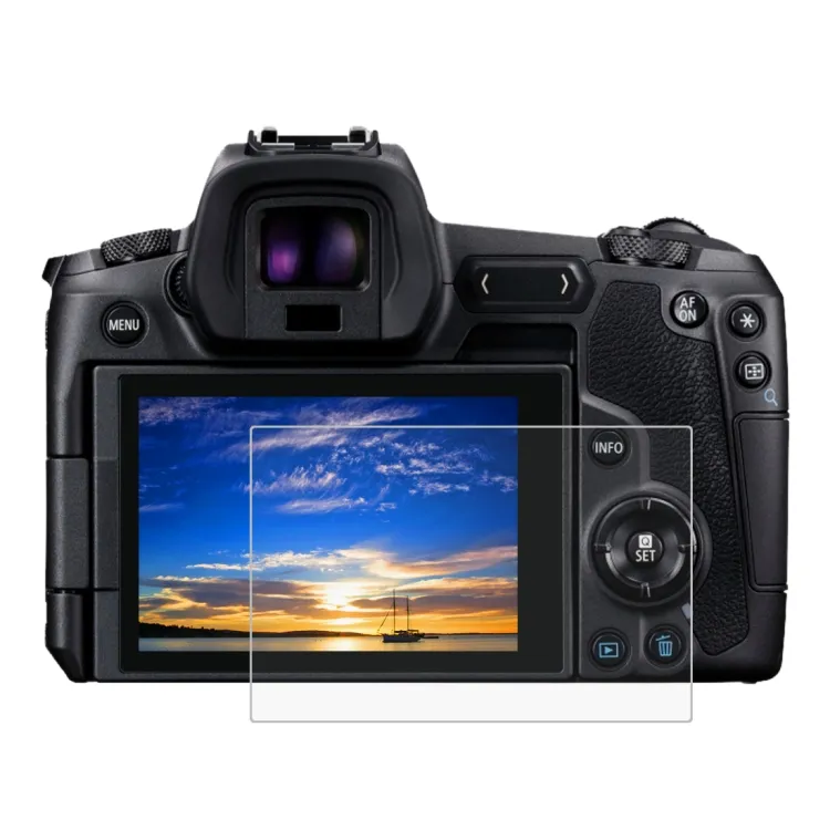 ขายส่ง9H กล้องป้องกันหน้าจอ LCD ฟิล์มป้องกันสำหรับ Canon EOS R