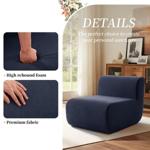 Velours confortable et économique pour fauteuil d'appoint pour la maison, le bureau, le salon, la chambre à coucher, à placer près du foyer - Product Image 6