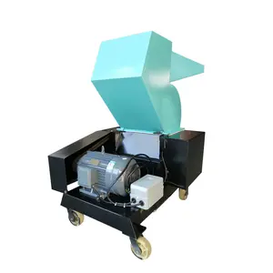 Triturador automático de plástico para resíduos pequenos, triturador eficiente para reciclagem de materiais plásticos
