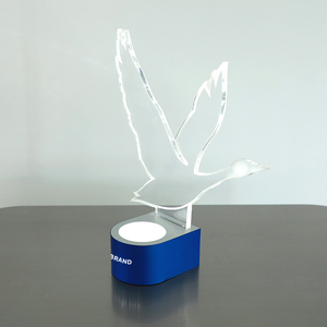 Présentateur de bouteilles d'oie grise personnalisé Lase Led présentoir acrylique lumineux décoratif pour vin <span class=keywords><strong>vodka</strong></span> whisky - Product Image 3