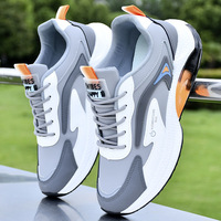 Zapatillas Casuales para Hombre Azules Antideslizantes de Alta Calidad, Transpirables y Personalizadas, Estilo de Moda 2025