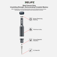 Tournevis RELIFE RL-730 Steel King Classic Series, forte attraction magnétique pour le démontage de téléphones portables