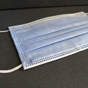 Wholesale disposable non-woven fabric masks, 3-layer adult civilian <b>protective</b> masks, with meltblown fabric added for dust - Product Image 4
