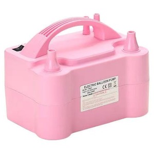 pink electric balloon pump ballon accessories electric balloon pump portable balloon pump electric air blower for sale