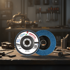 Disco de Láminas Fervi Smartflex de 125 mm, Abrasivo Sin Hierro para Lijado de Metal - Product Image 2