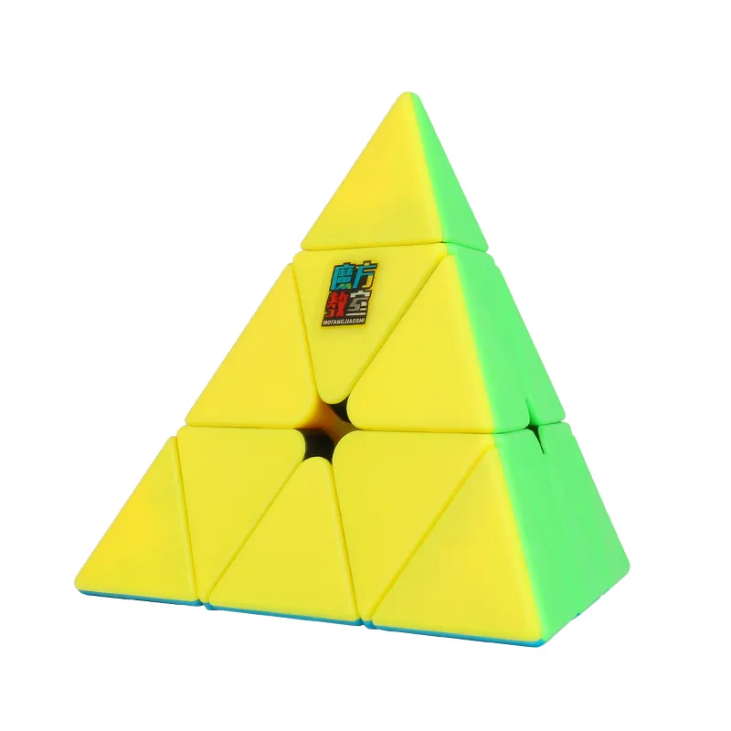 MoYu cube WeiLong Pyramid cube puzzle 3*3*3 magic cube newest baby puzzle in 2021