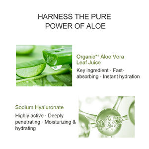 Mascarilla Facial Hidratante Vegana Aloderma con Aloe <span class=keywords><strong>Vera</strong></span> Orgánico y Ácido Hialurónico para Piel Mixta/Seca/Grasa 25g*5 - Product Image 5