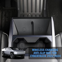 Tesla Cyber truck Wireless Lade matte Center Console Wireless Charging Silikon Pad für Tesla Cyber truck 2024 Zubehör