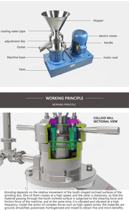 Moulin à colier vertical, w, pour <span class=keywords><strong>pâte</strong></span> de banane, de pitre, appareil à fabrication de <span class=keywords><strong>pâte</strong></span>, appareil à colorer les aliments - Product Image 4