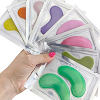 Hete Aanbieding Anti-Aging Collageen Gouden Maskers tegen Donkere Kringen en Zwellingen, Op Maat Gemaakt Logo Collageen Kristal Onderoogpatches
