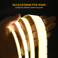 Bande lumineuse LED COB COXO ultra large 30 mm, haute puissance lumineuse, double densité de cuivre, certifiée UL CE ROHS pour projets commerciaux