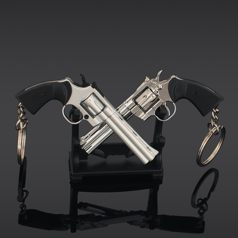 Silver Python Revolver 70mm Toy Gun