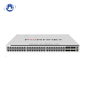 Commutateur géré L3 <span class=keywords><strong>Fortiswitch</strong></span> <span class=keywords><strong>424E</strong></span> <span class=keywords><strong>424E</strong></span>-POE <span class=keywords><strong>424E</strong></span>-FPOE 24 ports GE RJ45 et 4 ports 10 GE SFP+ 1u Montage en rack 10gbe Gigabit Dc Switch - Product Image 1