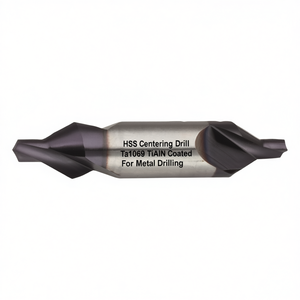 TTAKE Hss Centering <b>Drill</b> Ta1069 TiAlN Coated For Metal Drilling - Product Image 2