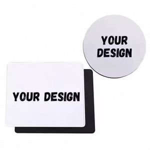 แผ่นรองเมาส์พิมพ์ลายโลโก้สำนักงานธุรกิจแบบ sublimation - Product Image 1