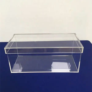 Caja de recuerdo de acrílico transparente grande personalizada, caja de recuerdo de acrílico rectangular, caja de bautismo de <span class=keywords><strong>bautizo</strong></span> griego - Product Image 4