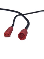 Konektor Kabel LED Tahan Air KCC Seri Sk IP68 2-5pin Tembaga ABS Male/Female untuk Skuter Listrik 12V-42V