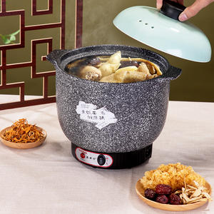 Nouveau produit très vendu cuisinières <span class=keywords><strong>en</strong></span> céramique portables <span class=keywords><strong>mijoteuse</strong></span> à soupe marmite électrique avec couvercle marmite électrique multifonction - Product Image 2