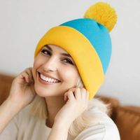 Bonnet de cosplay amusant en tricot chaud pour l'hiver, accessoire de costume de Noël pour le Nouvel An