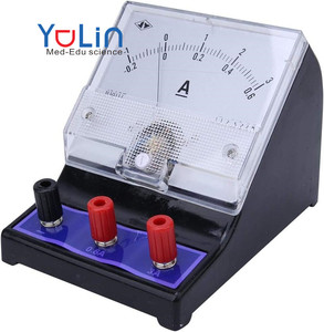 Dc Ampe kế bảng điều khiển tương tự amp mét giáo dục thể chất hiện tại mét 0 ~ 0.6A 0 ~ 3A 2.5 batteryclassroom trang trí - Product Image 1