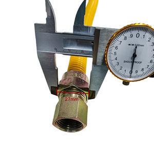 Tuyau de cuisinière à gaz <span class=keywords><strong>flexible</strong></span> en acier inoxydable, anti-explosion, résistant à la corrosion, personnalisable - Product Image 5