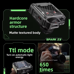 แฟลชกล้อง Viltrox Spark <span class=keywords><strong>Z3</strong></span> TTL 26Ws 144 กรัม ขนาดกะทัดรัด พกพาสะดวก สำหรับกล้อง Canon Sony <span class=keywords><strong>Nikon</strong></span> Fujifilm เหมาะสำหรับการถ่ายวิดีโอบล็อก - Product Image 5