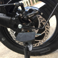 Roda 14x2.125 inci baja karbon tinggi lipat 12 Ah/48 V elektronik baterai Lithium 48 V Motor Hub belakang sepeda listrik 7 Ah XQS