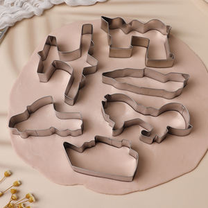 Ensemble de 6 <span class=keywords><strong>emporte</strong></span>-pièces en acier inoxydable de haute qualité, outil de pâtisserie, thème transport, <span class=keywords><strong>avion</strong></span>, bateau, camion, <span class=keywords><strong>emporte</strong></span>-pièces pour biscuits - Product Image 4