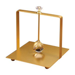 Support à mouchoirs en métal Master Gu, design carré, ornement de comptoir, boîte à mouchoirs décorative pour salon - Product Image 5