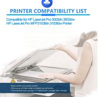 Cartucho de tóner compatible con Chinamate 145A para HP LaserJet Pro 3003dn 3003dw Cartucho de tóner de impresora 145A W1450A Cartuchos de tóner