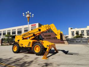 Carretilla elevadora telescópica para agricultura, minicontrolador telescópico de 4Ton y 17m, a la venta - Product Image 5