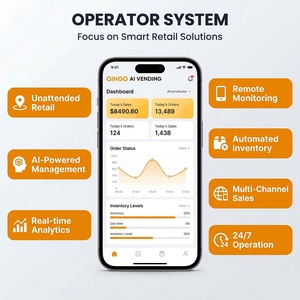 Máquina Expendedora Qingo LLC de Acero Inoxidable 418L con Pantalla Táctil de 7 Pulgadas, Luz UV para Desinfección, Monitoreo Remoto, Cumple con ADA - Product Image 4