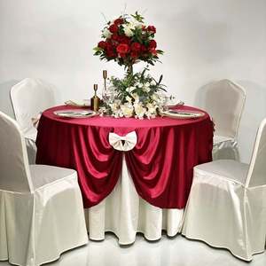 <span class=keywords><strong>Rosa</strong></span> Chiffon Increspato copertura della sedia di Chiavari ricci salice copertura della sedia - Product Image 2