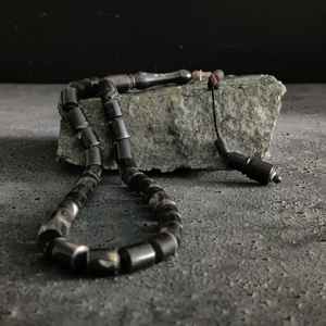 Cuentas de cuerno de búfalo ecológicas, tasbih artesanal, cuentas de oración espirituales para meditación, mindfulness y devoción diaria. - Product Image 2