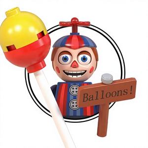 WM6097 WM6074 Minifiguras de Juego de Terror FNAF: Bear, Chica, Bonnie, Freddie, Pirate, Foxy, Robert - Figuras de Acción, Thriller, Construcción, Dibujos Animados, Juguete - Product Image 1