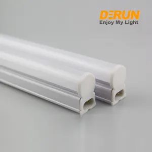 LED T5 Tube intégré étanche à l'eau monté en surface 1ft 2ft 3ft 4ft 5ft 6W 9W 12W 18W 1200mm CE RoHS , LTL-T5INT-PL