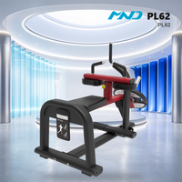 Machine à soulever les mollets moderne MND PL62, équipement de musculation pour salle de sport et centre de fitness, qualité professionnelle