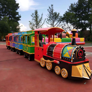 Trenes Turísticos para Niños y Adultos, Trenes sin Rieles para Parques de Diversiones y Atracciones, en Oferta - Product Image 3
