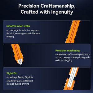 Kit de bloc chauffant en céramique métallique Creality K2 Plus, Hotend résistant aux hautes températures 350C pour imprimante 3D - Product Image 6