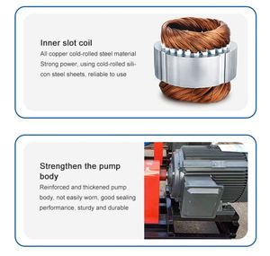ปั๊มน้ำสำหรับงานหนักที่มีความน่าเชื่อถือสูง ใบพัดสมดุล ปั๊มแบบแยกส่วนแนวนอน สำหรับปั๊มน้ำเทศบาล - Product Image 5